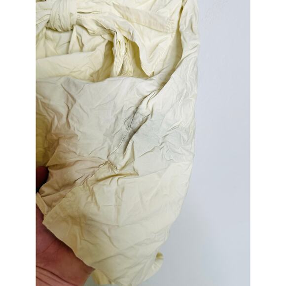 REBECCA TAYLOR Off White 100% Cotton Poplin Oversized Tie Skort Size 2 - Picture 5 of 8